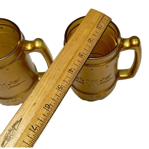 Captain Morgan Gold  Rum Tankard Glasses Lot 2 Pasabahce Limited Edion - Picture 8 of 9